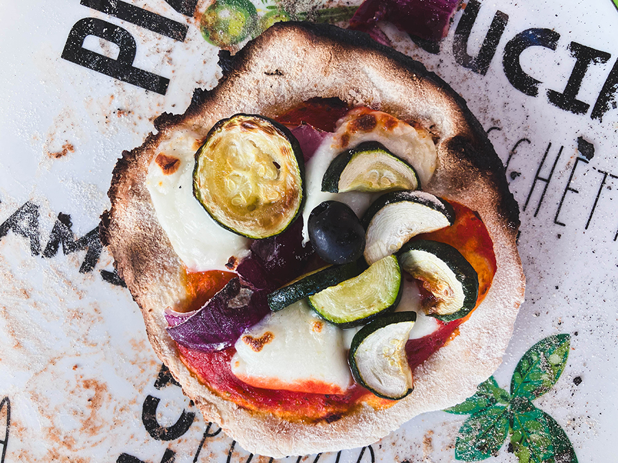 Un dimanche à la campagne, pizza au feu de bois