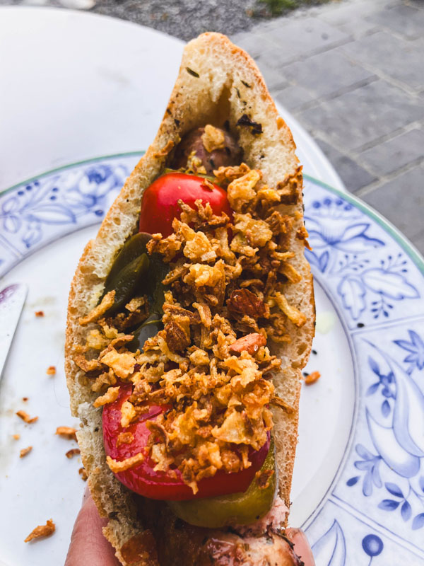 pain saucisse